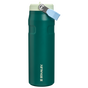 Swatch for Stanley 1913 The IceFlow™ Bottle Flip Straw 2.0 24 OZ in Emerald Honeydew | Front View