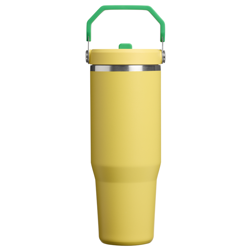 Stanley 1913 The Country Collection IceFlow™ Tumbler 30 OZ in Team Yellow Green | Back View