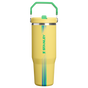 Swatch for Stanley 1913 The Country Collection IceFlow™ Tumbler 30 OZ in Team Yellow Green | Front View