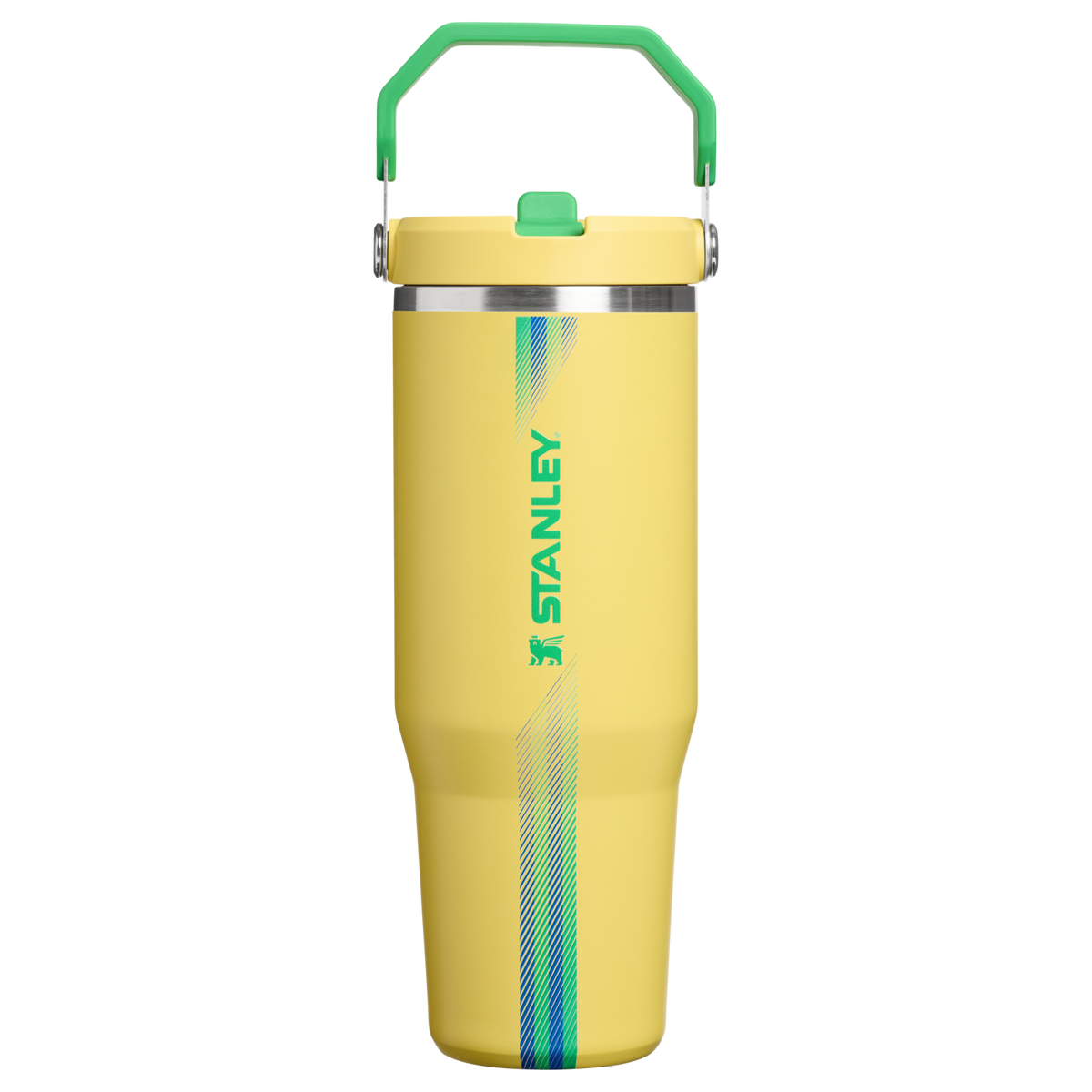Stanley 1913 The Country Collection IceFlow™ Tumbler 30 OZ in Team Yellow Green | Front View