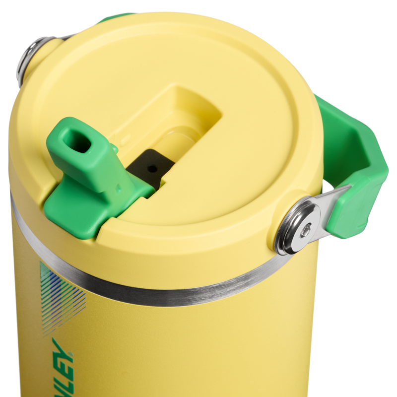 Stanley 1913 The Country Collection IceFlow™ Tumbler 30 OZ in Team Yellow Green | Lid Detailed View