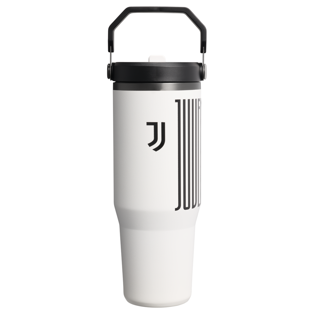 Stanley 1913 Stanley 1913 x Juventus The IceFlow™ Flip Straw 2.0 Tumbler 30 OZ in Coded | Back View