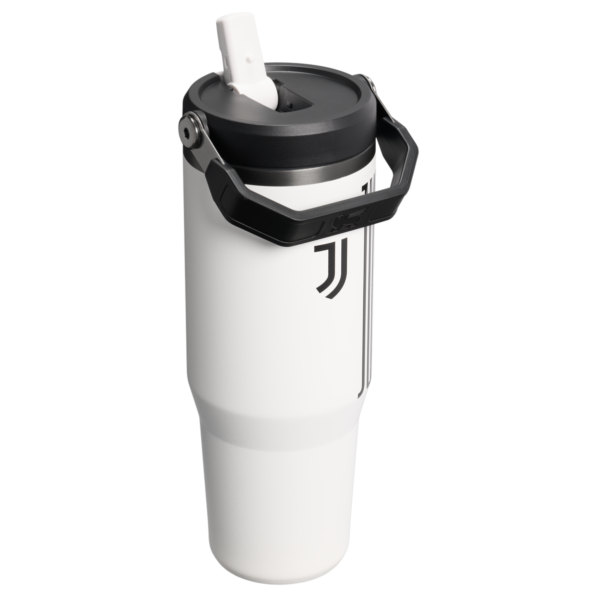 Stanley 1913 Stanley 1913 x Juventus The IceFlow™ Flip Straw 2.0 Tumbler 30 OZ in Coded | Back View