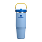 Swatch for Stanley 1913 The IceFlow™ Flip Straw Tumbler 30 OZ in Cornflower Admiral Blue | Front View