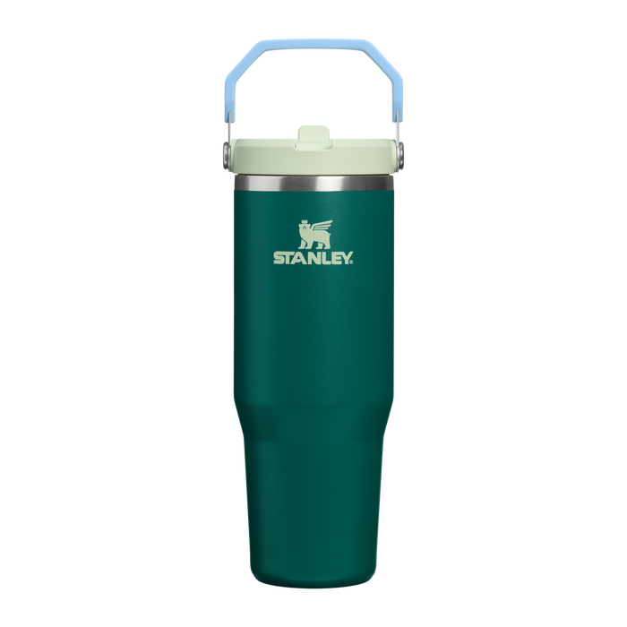 Stanley 1913 The IceFlow™ Flip Straw Tumbler 30 OZ in Emerald Honeydew | Front View