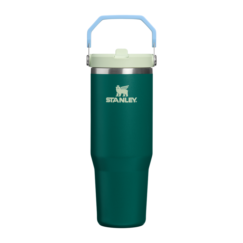 Stanley 1913 The IceFlow™ Flip Straw Tumbler 30 OZ in Emerald Honeydew | Front View