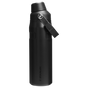 Swatch for Stanley 1913 IceFlow™ Bottle with Fast Flow Lid 24 OZ in Black 2.0 | Front View