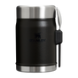 Swatch for Stanley 1913 Classic Legendary Food Jar + Spork 14 OZ in Black 2.0 | Front View
