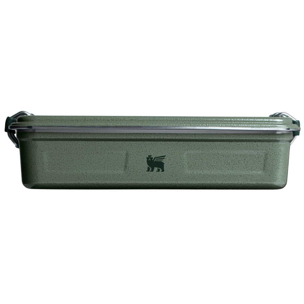 Stanley 1913 Classic Legendary Useful Box 4.3 QT in Hammertone Green | Front View