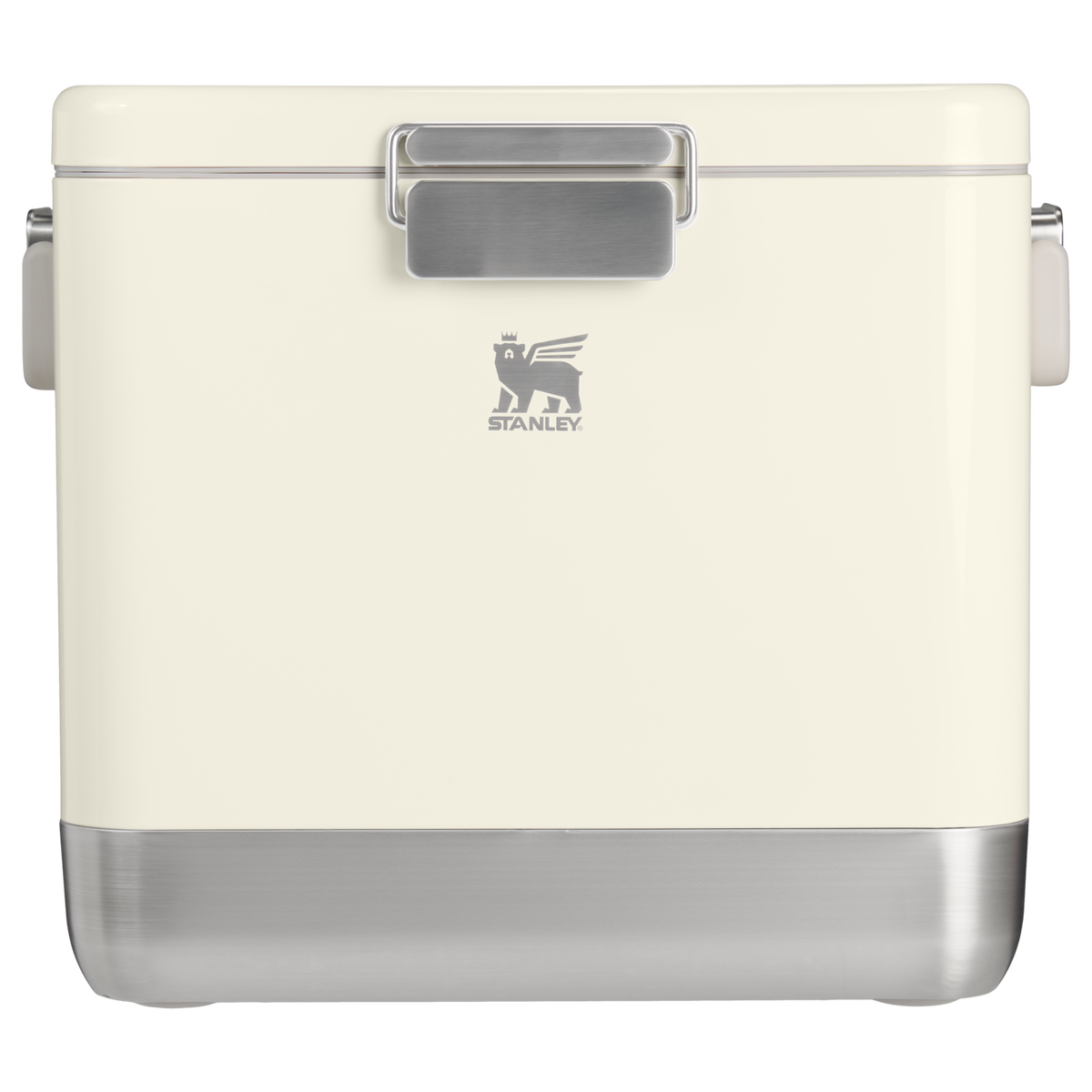 Stanley 1913 The Lifted Spirits™ Steel Cooler 55 QT in Cream Gloss | Front View