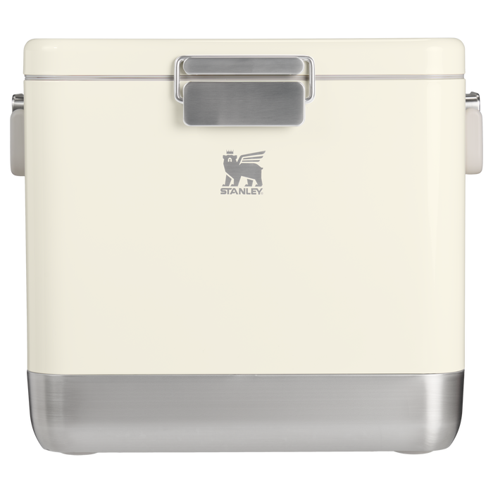 Stanley 1913 The Lifted Spirits™ Steel Cooler 55 QT in Cream Gloss | Front View
