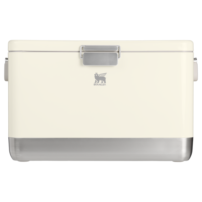 Stanley 1913 The Lifted Spirits™ Steel Cooler 84 QT in Cream Gloss | Front View