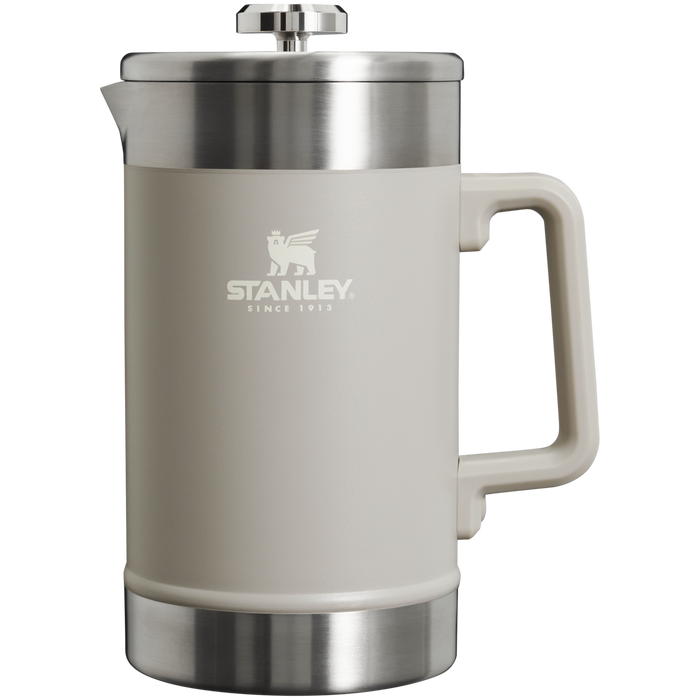 Stanley 1913 Classic Stay Hot French Press 48 OZ in Ash | Front View