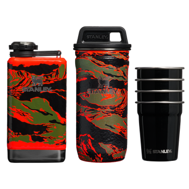 Stanley 1913 Stanley 1913 x Devin Booker Pre-Party Flask + Shot Glass Set in Devin Booker Hidden In Plain Sight | Front View