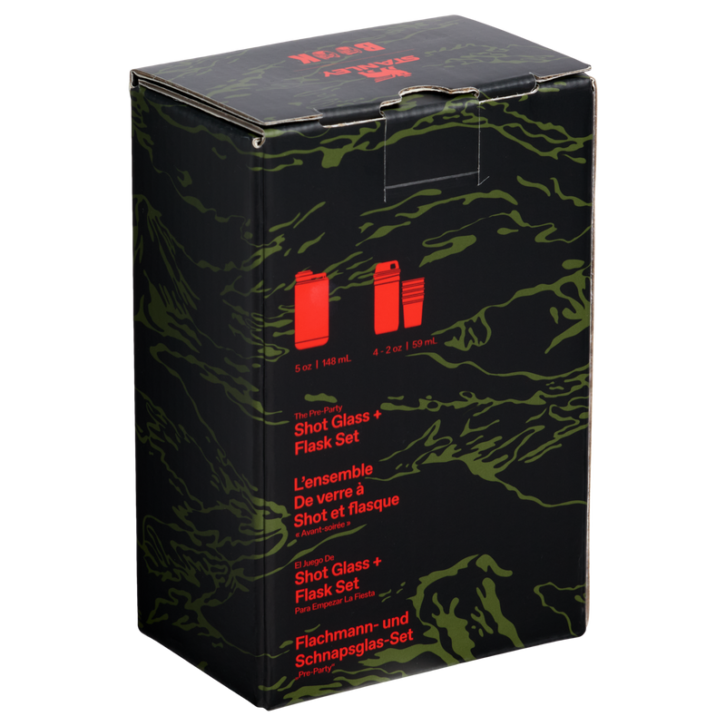 Stanley 1913 Stanley 1913 x Devin Booker Pre-Party Flask + Shot Glass Set in Devin Booker Hidden In Plain Sight | Back View