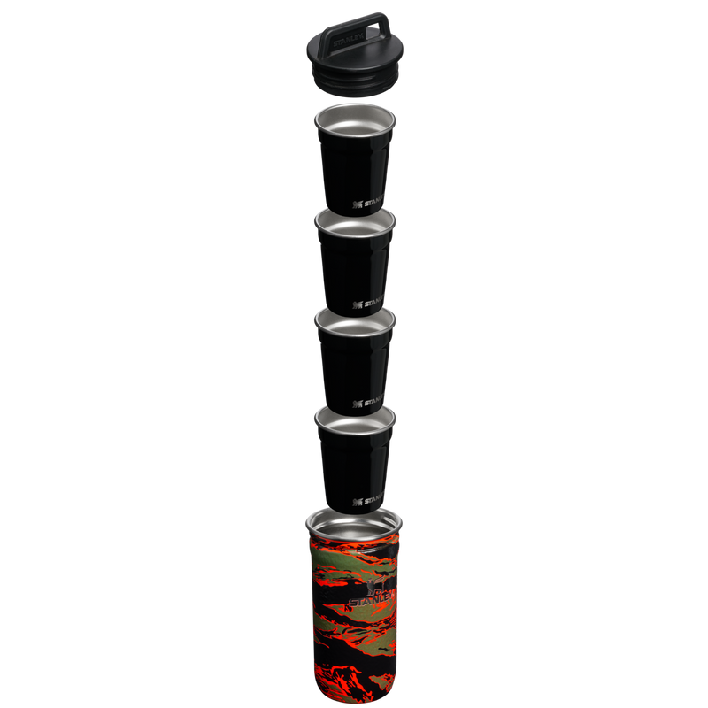 Stanley 1913 Stanley 1913 x Devin Booker Pre-Party Flask + Shot Glass Set in Devin Booker Hidden In Plain Sight | Cross Section View