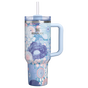 Swatch for Stanley 1913 The Quencher H2.0 FlowState™ Tumbler  40 OZ in Blue Dream Wildflower | Front View