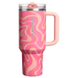 Swatch for Stanley 1913 The Quencher ProTour Flip Straw Tumbler 40 OZ in Sorbet Groove | Front View