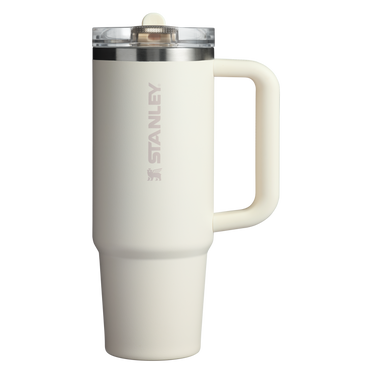 Stanley 1913 The Quencher ProTour Flip Straw Tumbler 30 OZ in Cream | Front View