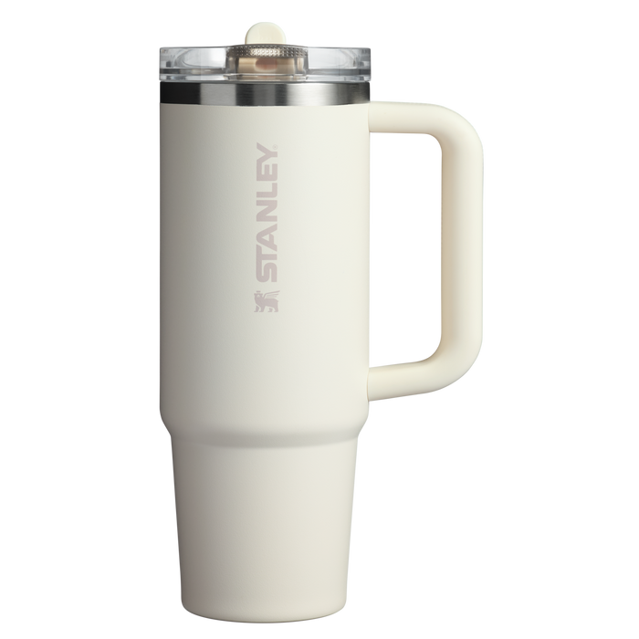 Stanley 1913 The Quencher ProTour Flip Straw Tumbler 30 OZ in Cream | Front View