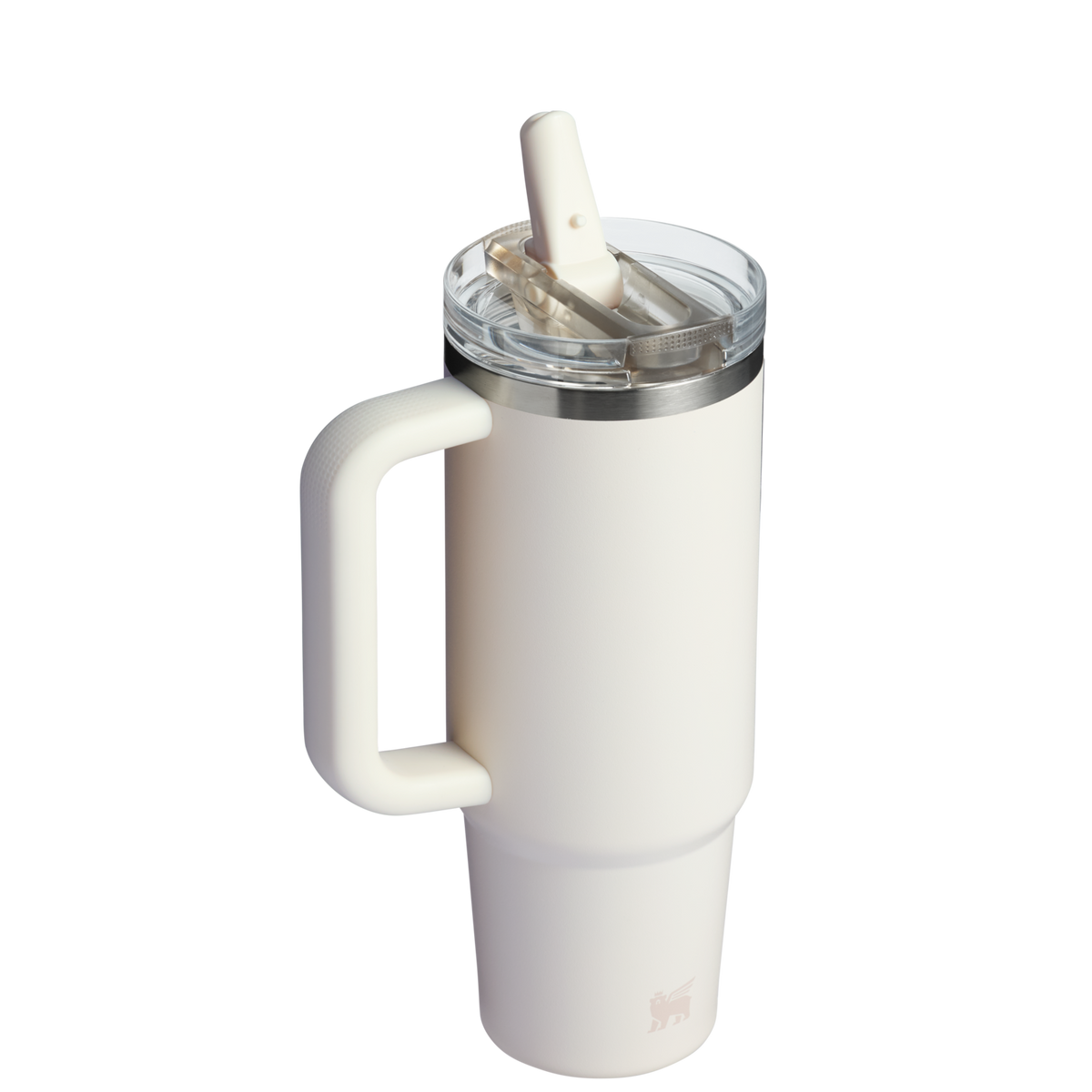 Stanley 1913 The Quencher ProTour Flip Straw Tumbler 30 OZ in Cream | Back View