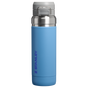 Swatch for Stanley 1913 The Quick Flip Go Bottle 36 OZ in Blue Sky | Front View
