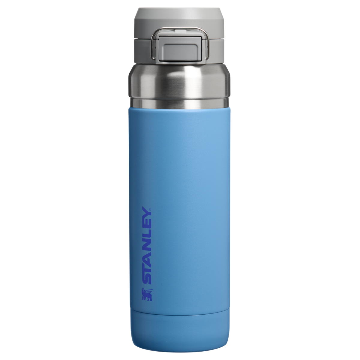 Stanley 1913 The Quick Flip Go Bottle 36 OZ in Blue Sky | Front View