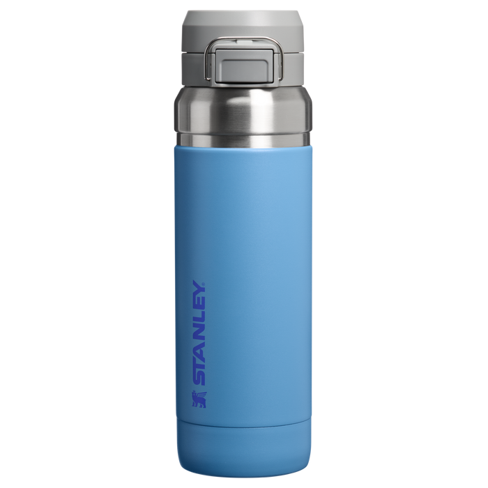 Stanley 1913 The Quick Flip Go Bottle 36 OZ in Blue Sky | Front View