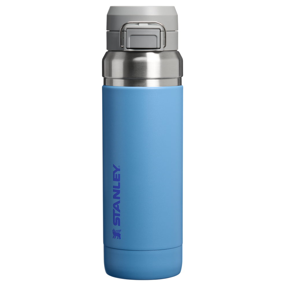 Stanley 1913 The Quick Flip Go Bottle 36 OZ in Blue Sky | Front View