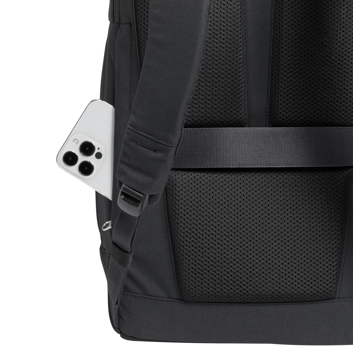 Stanley 1913 The Standby Backpack 22.2 QT in Black | Pocket Detailed View