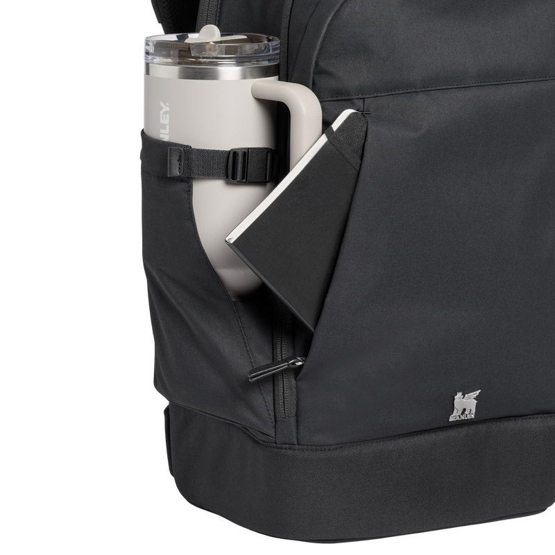 Stanley 1913 The Standby Backpack 22.2 QT in Black | Front Pocket View