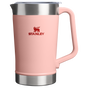 Swatch for Stanley 1913 Classic Stay Chill Beer Pitcher 64 OZ in Peach Rose | Front View