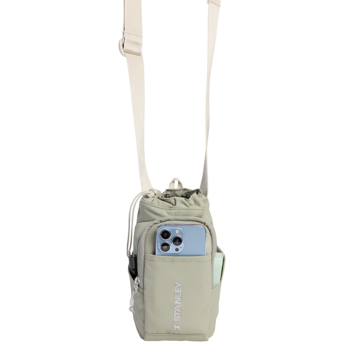 Stanley 1913 The Vitalize™ Carry-All 3.2 QT in Sage Grey | Pocket Detailed View