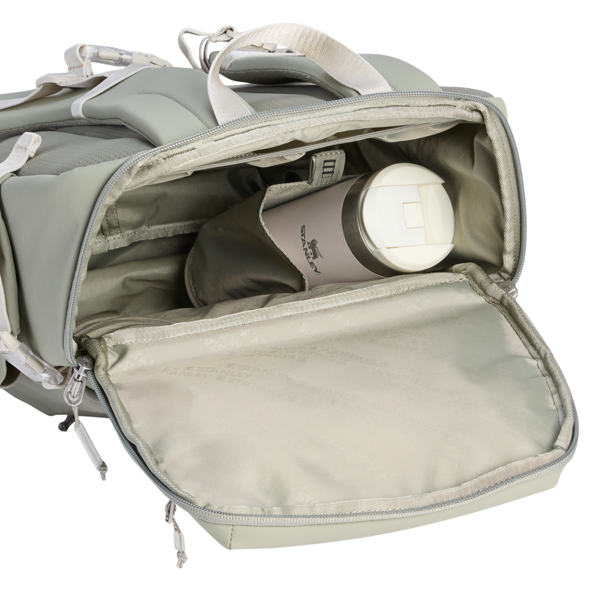 Stanley 1913 The Vitalize™ Backpack 30.9 QT in Sage Grey | Detailed View