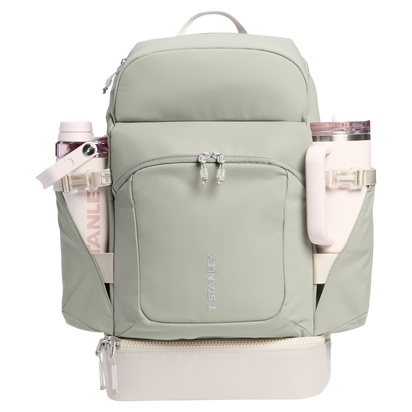Stanley 1913 The Vitalize™ Backpack 30.9 QT in Sage Grey | Front View