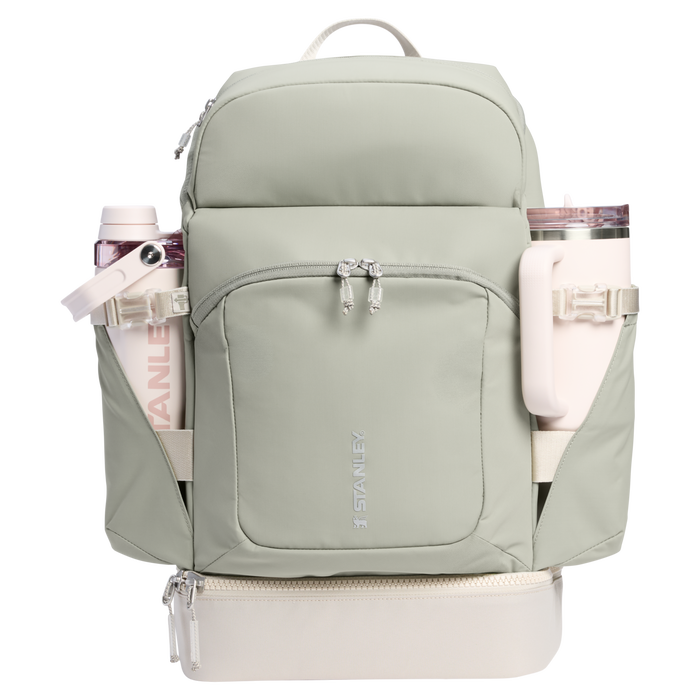 Stanley 1913 The Vitalize™ Backpack 30.9 QT in Sage Grey | Front View