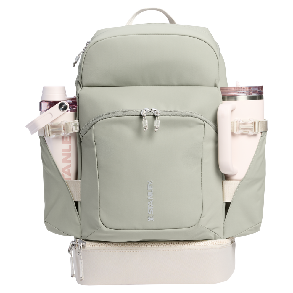 Stanley 1913 The Vitalize™ Backpack 30.9 QT in Sage Grey | Front View