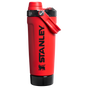Swatch for Stanley 1913 The Vitalize™ Shaker Bottle 20 OZ in Chili Black | Front View