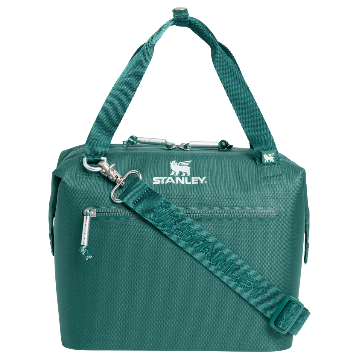 Stanley 1913 The All Day Julienne Mini Cooler 7.4 QT in Shadow Green | Front View