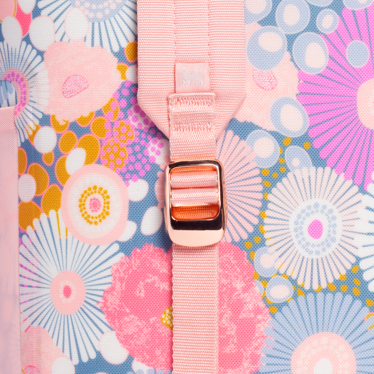 Stanley 1913 The All Day Madeleine Mini Cooler Backpack 14 QT 13.2 L in Sorbet Wildflower | Detailed View
