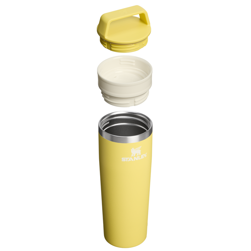 Stanley 1913 The Café-To-Go Travel Mug 20 OZ in Daffodil | Cross Section View