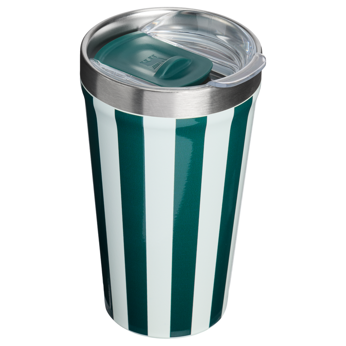 Stanley 1913 The Everyday Tumbler 16 OZ in Wintergreen Peppermint Stripe | Back View