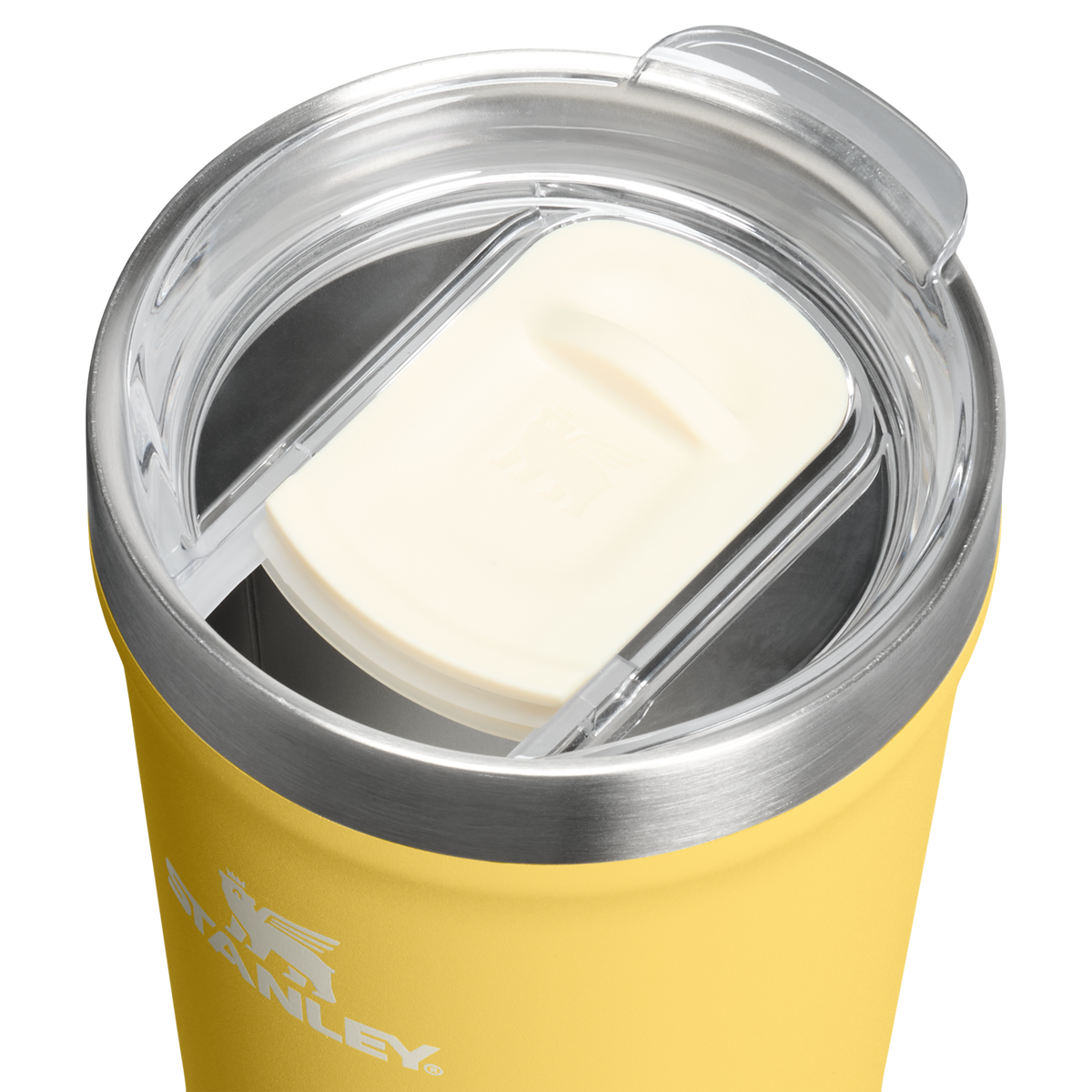 Stanley 1913 The Everyday Tumbler 20 OZ in Daffodil | Lid Detailed View