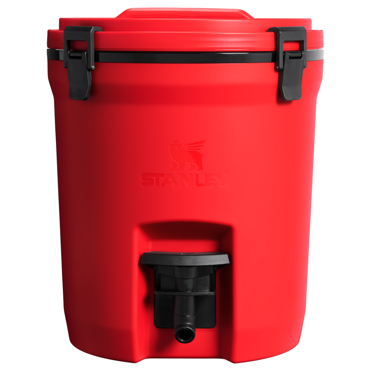Stanley 1913 Adventure Fast Flow Water Jug 2G in Chili Black | Front View