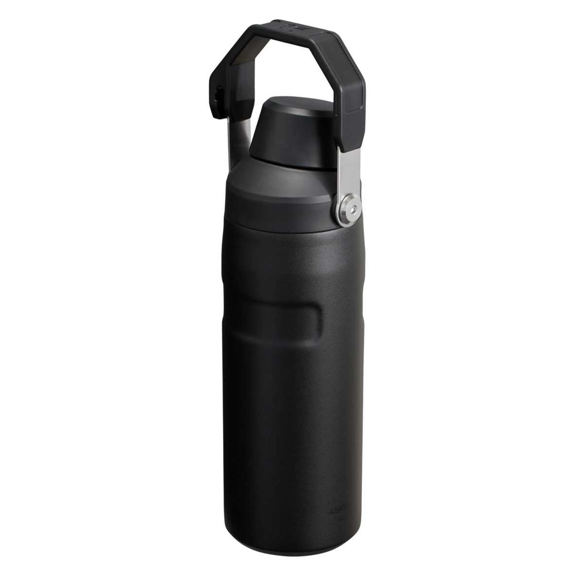 Stanley 1913 IceFlow™ Bottle with Fast Flow Lid 16 OZ in Black 2.0 | Back View