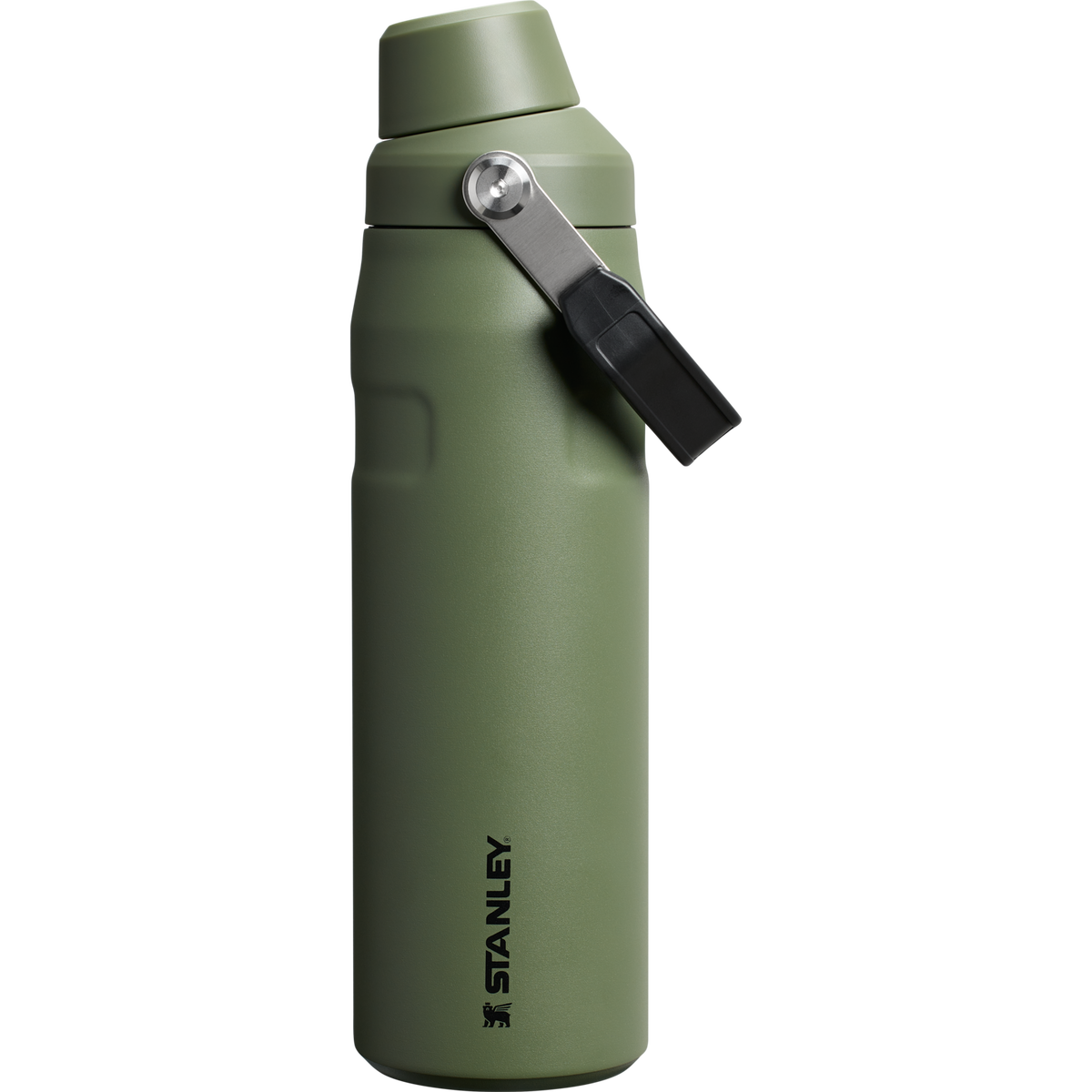 Stanley 1913 IceFlow™ Bottle with Fast Flow Lid 24 OZ in Dried Pine | Front View