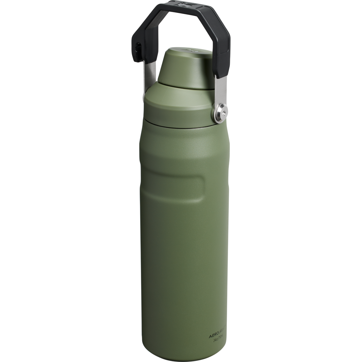 Stanley 1913 IceFlow™ Bottle with Fast Flow Lid 24 OZ in Dried Pine | Back View