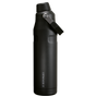 Swatch for Stanley 1913 IceFlow™ Bottle with Fast Flow Lid 36 OZ in Black 2.0 | Front View