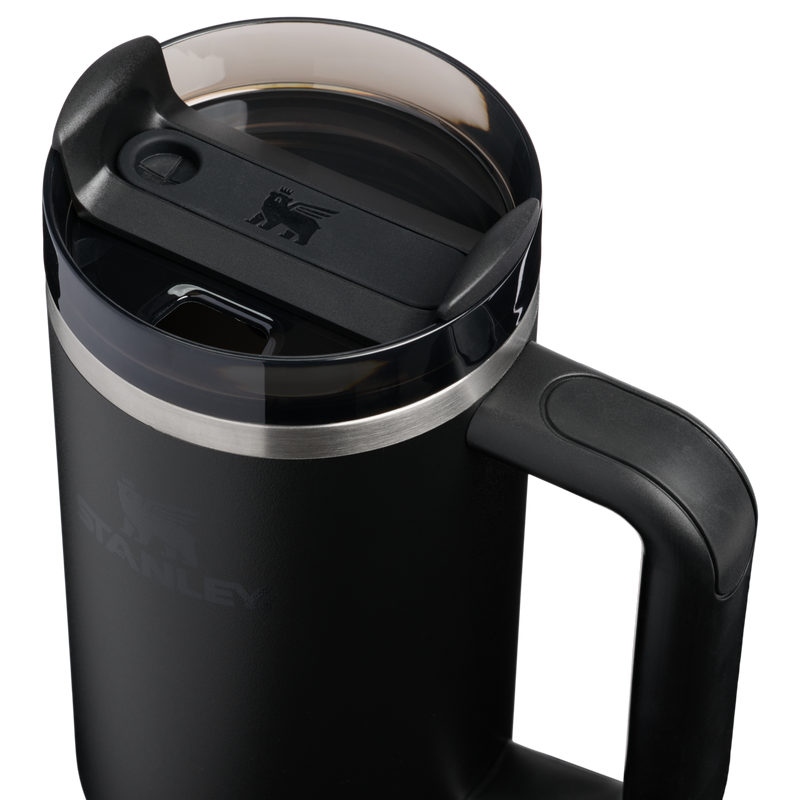 Stanley 1913 The Quencher H2.0 Flowstate™ Tumbler 30 OZ in TOGETHXR Anthem Black 2.0 | Lid Detailed View