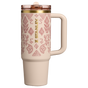 Swatch for Stanley 1913 Stanley 1913 x Nest Quencher® ProTour Flip Straw Tumbler 30 OZ in Deepa Brown Sugar | Front View